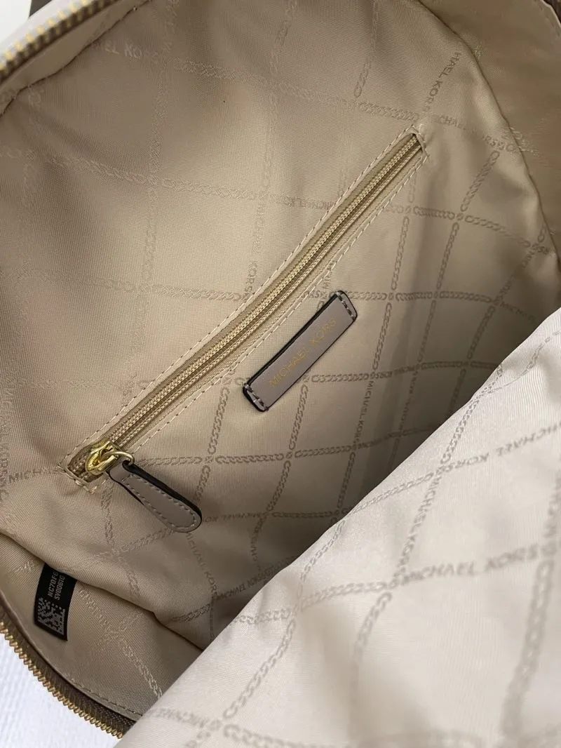 Michael Kors J08288 Taupe Women's Backpack 32cm - Image 9