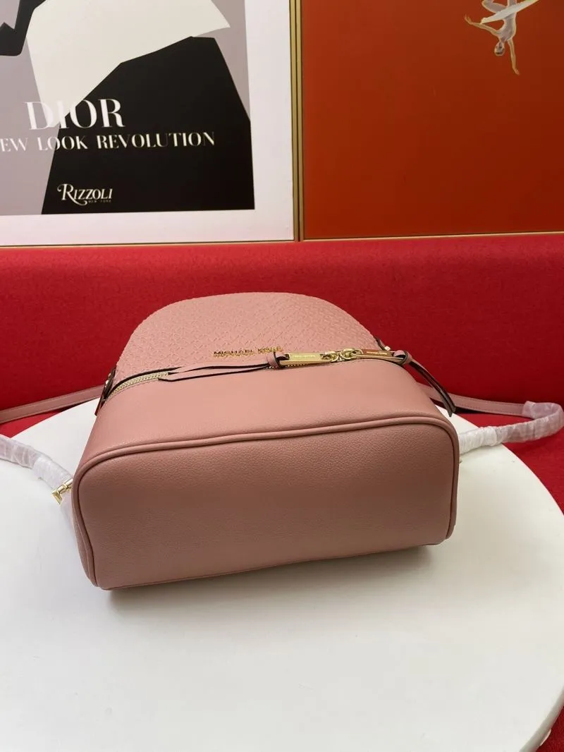 Michael Kors Pink Backpack F09815 - Image 7
