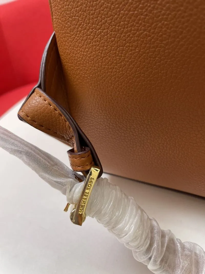Michael Kors Brown Leather Backpack F09815 - Image 6