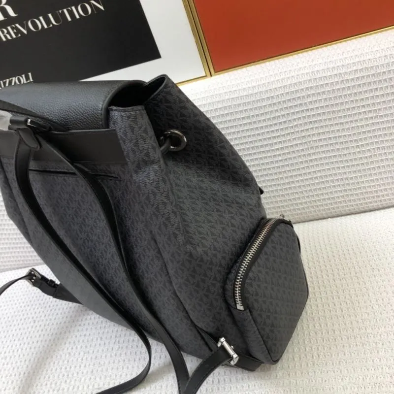 Michael Kors Black Backpack Model 8071 - Image 6