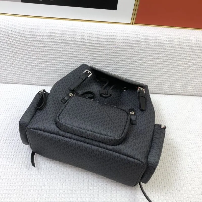 Michael Kors Black Backpack Model 8071 - Image 7