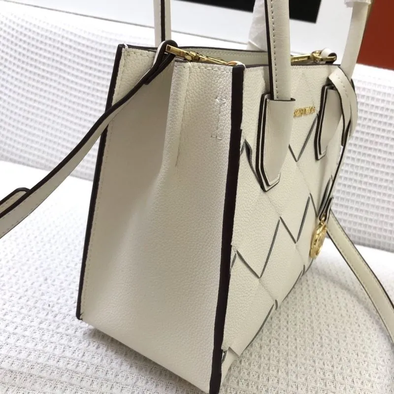 Michael Kors White Tote Handbag 2028 - Image 5