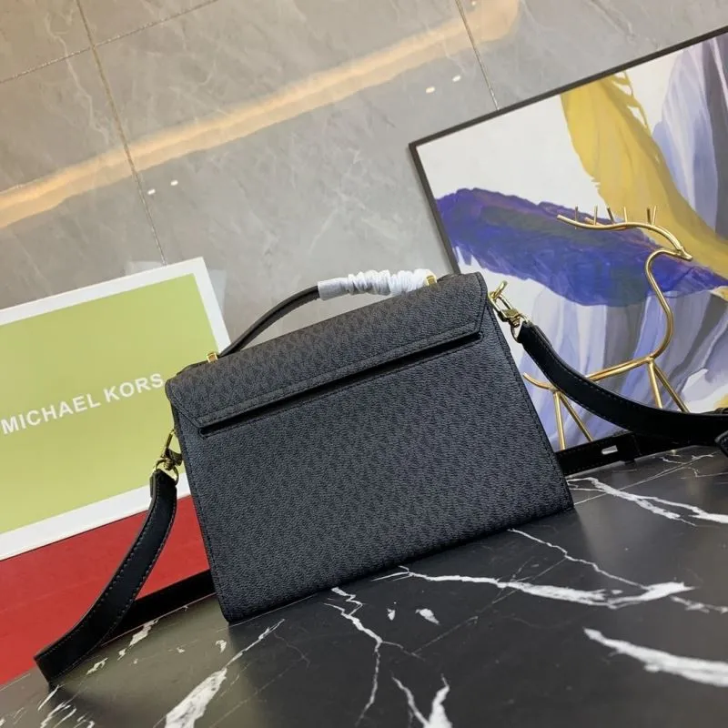 Michael Kors Black Crossbody Handbag 23-16-9CM - Image 3