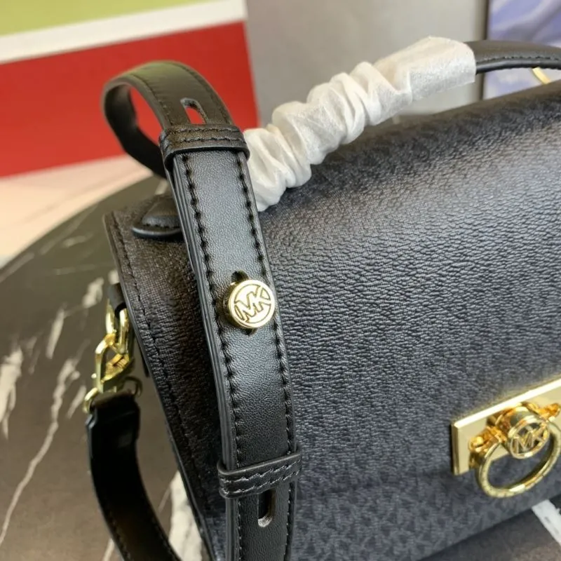 Michael Kors Black Crossbody Handbag 23-16-9CM - Image 6
