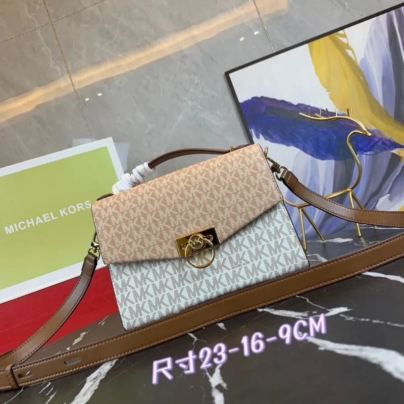 Michael Kors Monogram Handle Crossbody Handbag