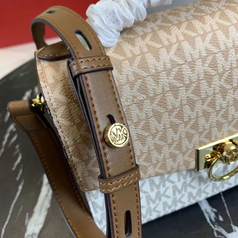 Michael Kors Monogram Handle Crossbody Handbag - Image 6