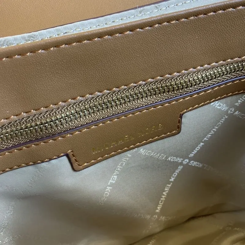 Michael Kors Monogram Handle Crossbody Handbag - Image 9