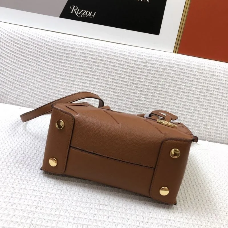 Michael Kors Brown Leather Tote Handbag - Image 6