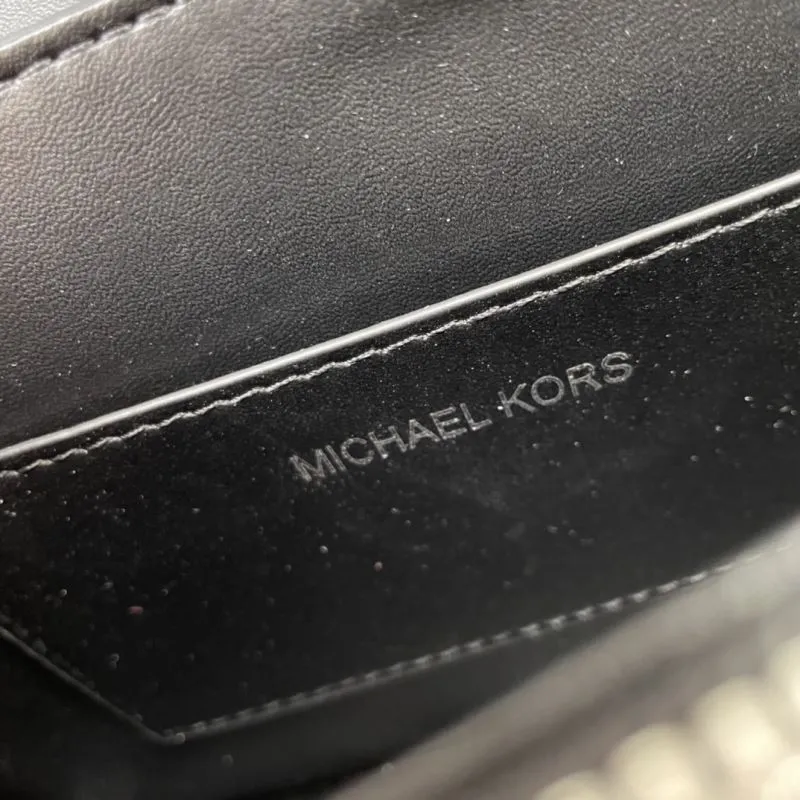 Michael Kors Monogram Satchel Bag Size 23cm H2062 - Image 9