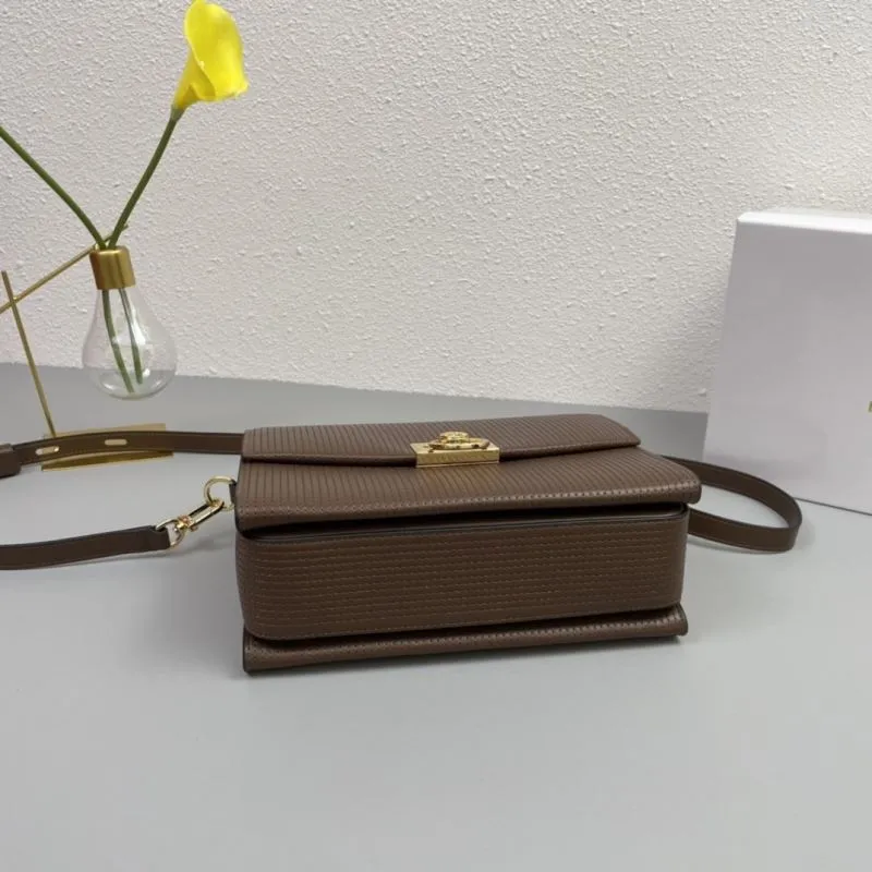 Michael Kors Brown Satchel Bag J8278 25cm - Image 7