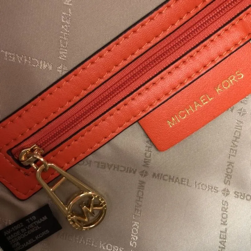 MK Monogram White Red Crossbody Fanny Pack 2036 26cm - Image 9