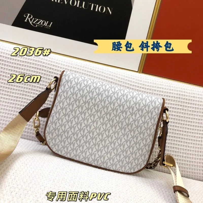 Michael Kors 2036 PVC Waist Crossbody Bag - Image 4
