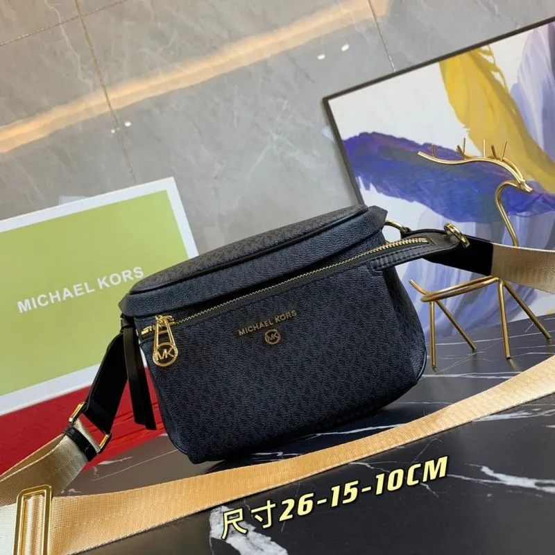 Michael Kors Black Satchel Crossbody Bag