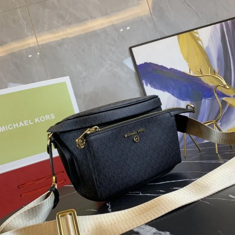 Alternative view of Michael Kors Black Satchel Crossbody Bag