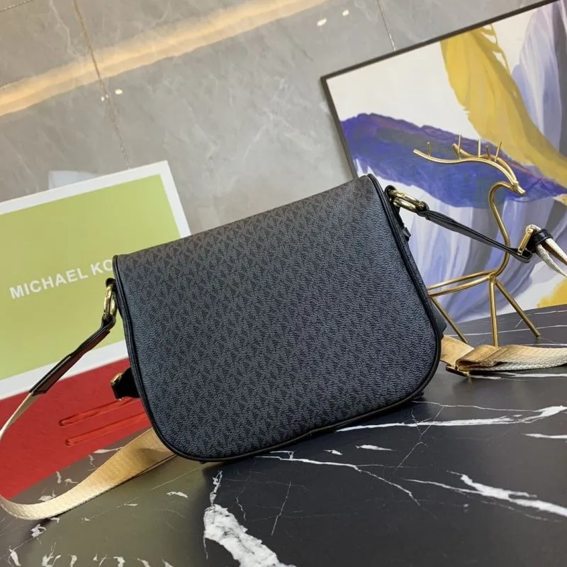 Michael Kors Black Satchel Crossbody Bag - Image 3