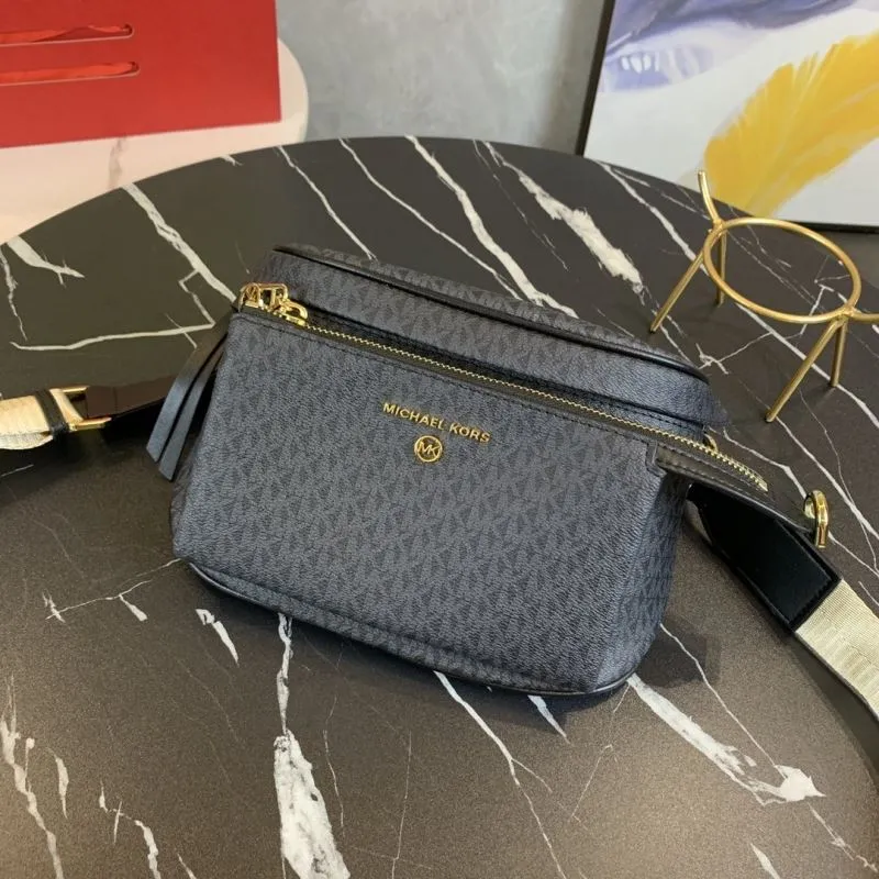 Michael Kors Black Satchel Crossbody Bag - Image 4