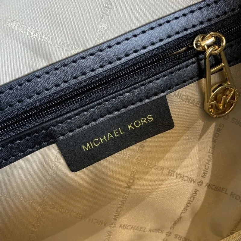 Michael Kors Black Satchel Crossbody Bag - Image 9