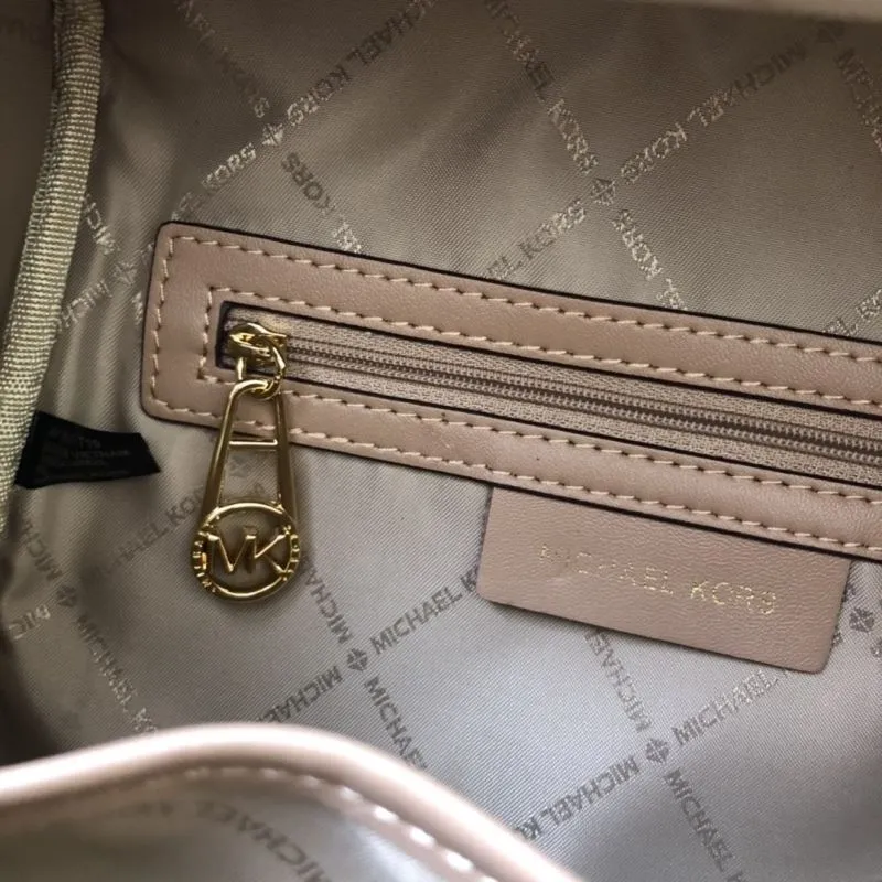 Michael Kors White Monogram Crossbody Waist Bag 2036 - Image 9