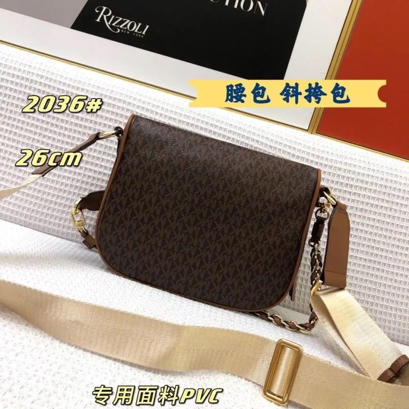Michael Kors Brown Waist Bag 2036 Size 26cm - Image 4