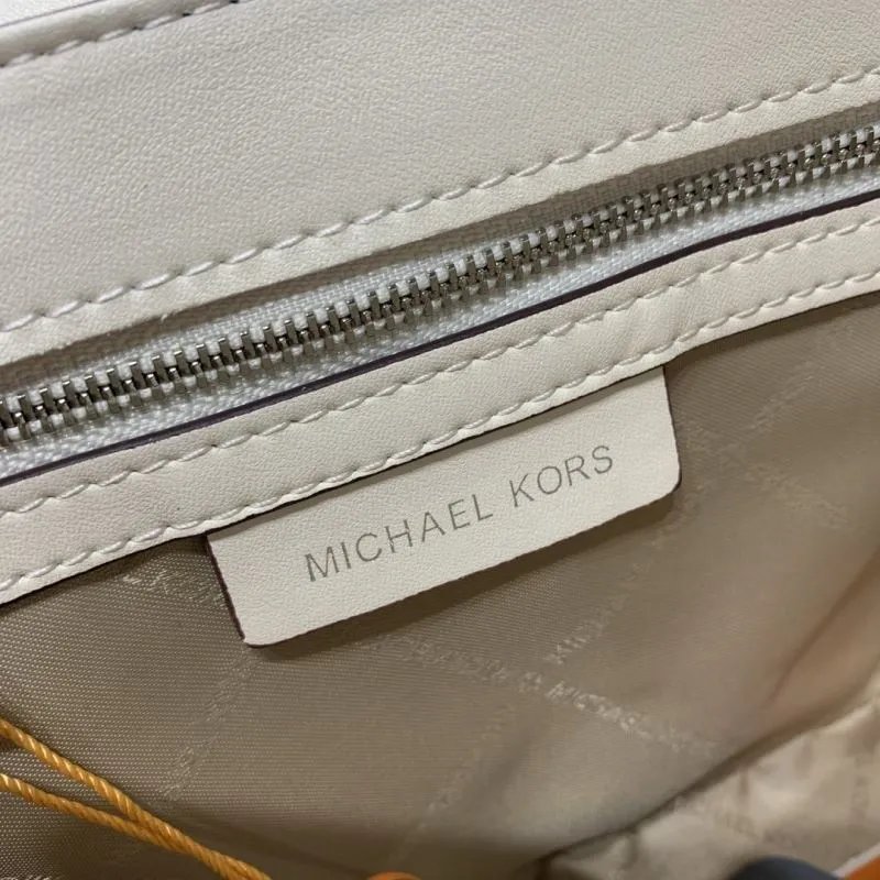 Michael Kors Blue White Navy Satchel Crossbody Bag - Image 9