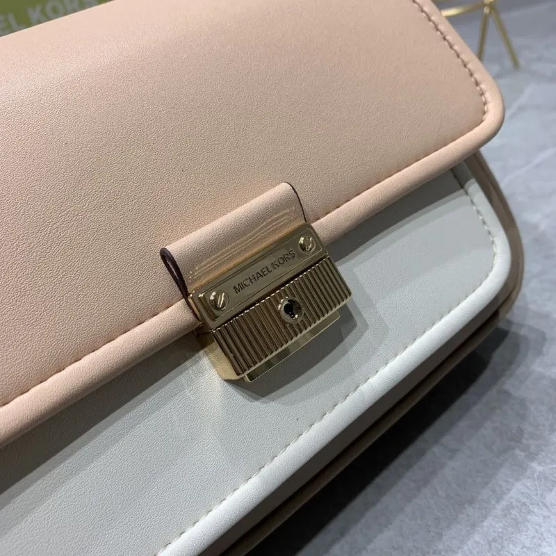 Michael Kors Colorblock Crossbody Satchel Bag 24-16-9cm - Image 4