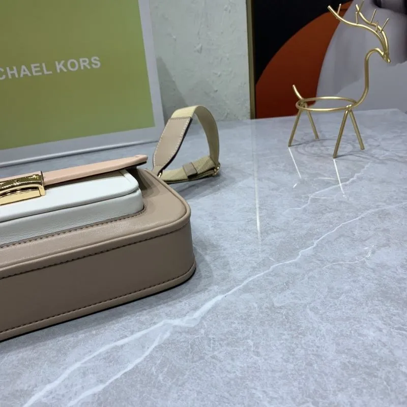 Michael Kors Colorblock Crossbody Satchel Bag 24-16-9cm - Image 7