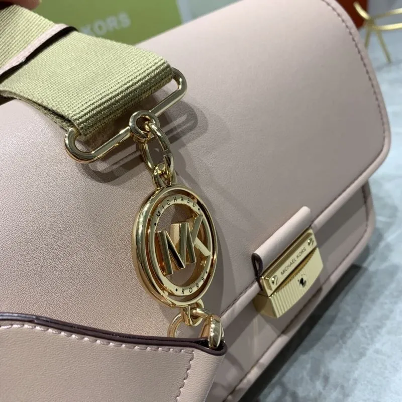 Michael Kors Blush Pink Satchel Crossbody Bag 105 - Image 5