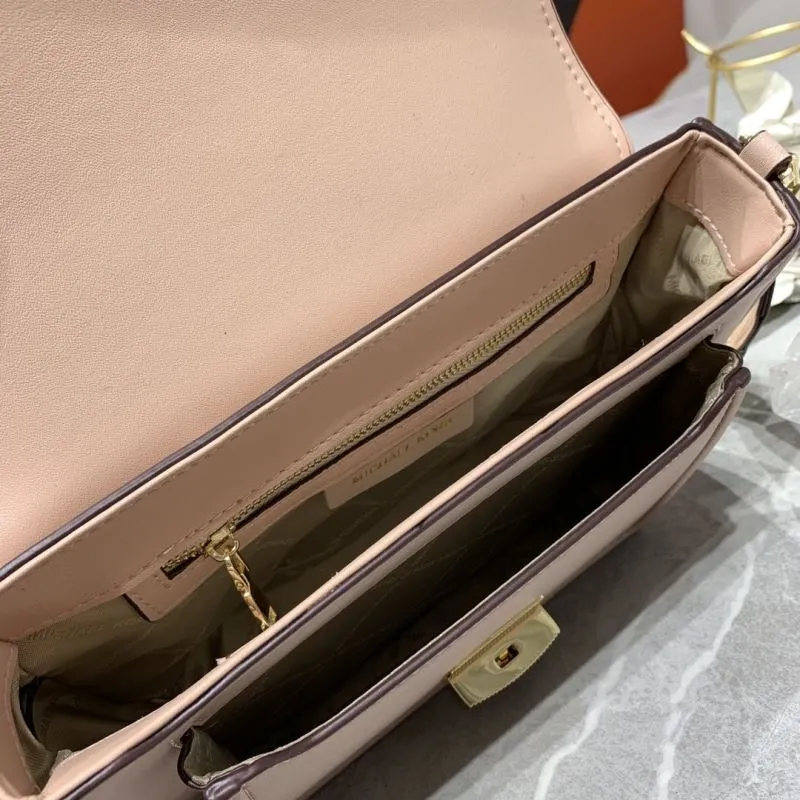 Michael Kors Blush Pink Satchel Crossbody Bag 105 - Image 8