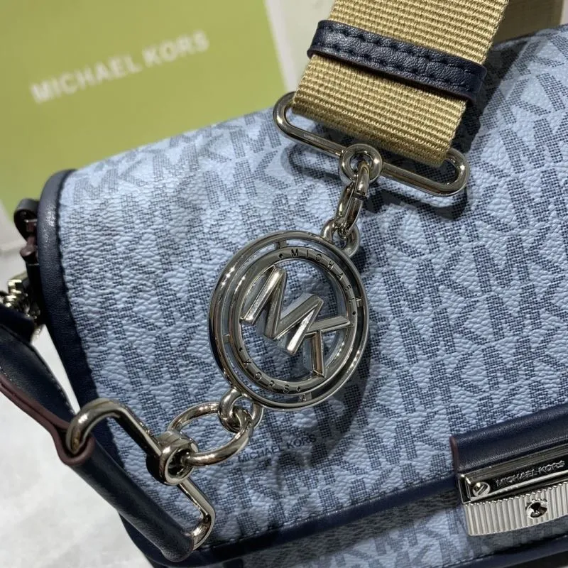 Michael Kors Light Blue Satchel Crossbody Bag 119 - Image 5