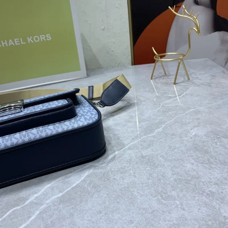 Michael Kors Light Blue Satchel Crossbody Bag 119 - Image 7