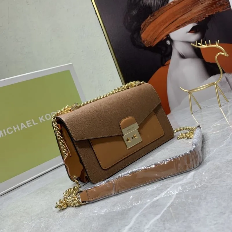Alternative view of Michael Kors Brown Satchel Bag 125