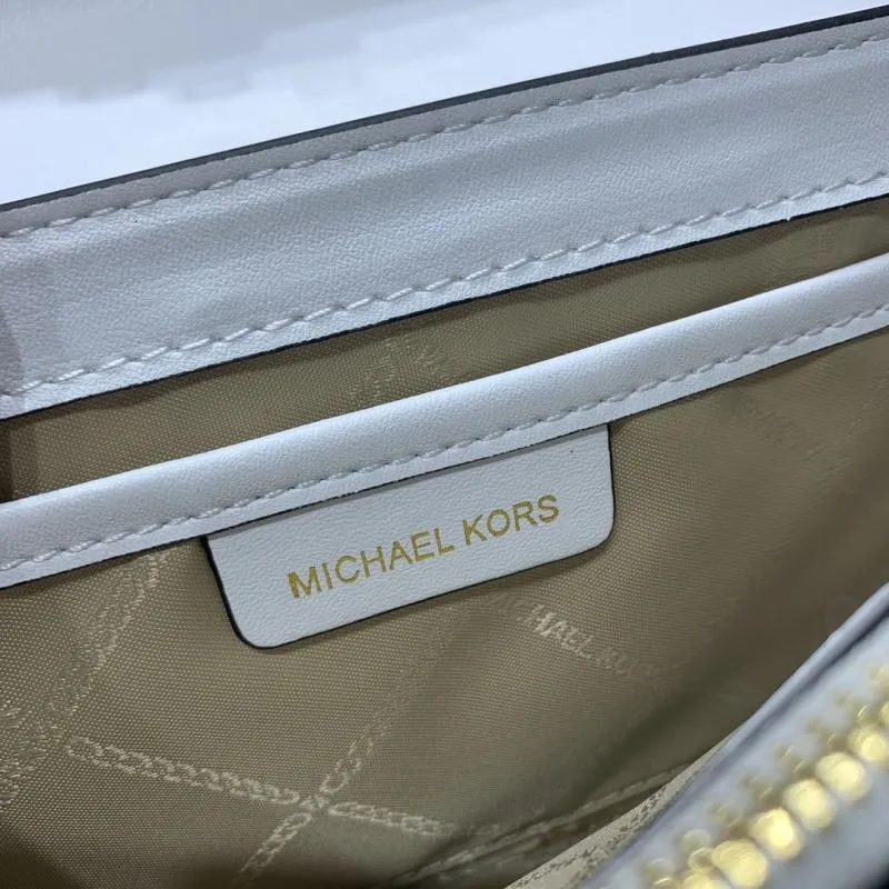 Michael Kors Color Block Satchel Crossbody Bag 23cm - Image 9