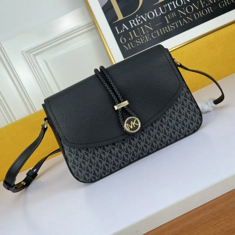 Michael Kors Black Satchel Crossbody Bag 131
