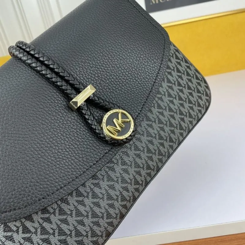 Michael Kors Black Satchel Crossbody Bag 131 - Image 5