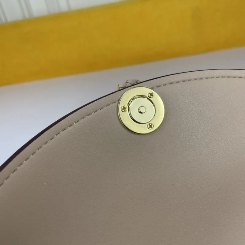 MK Beige Brown Monogram Satchel Bag 133 - Image 8
