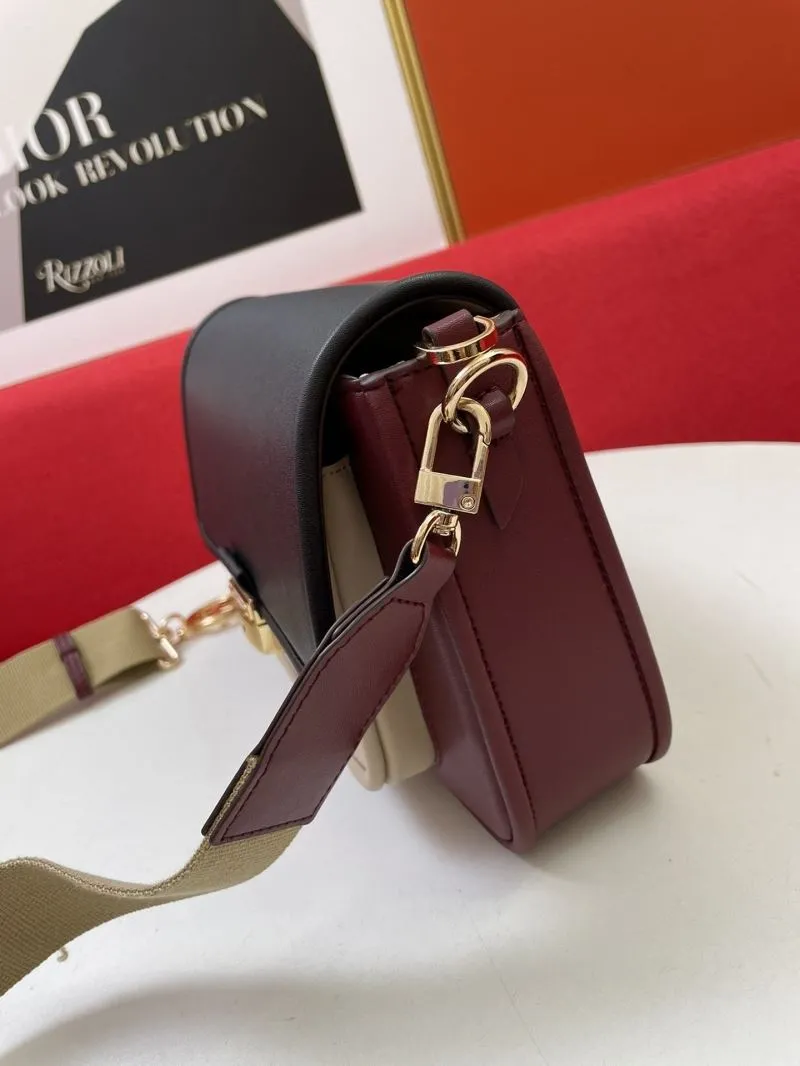 MK H2033 Leather Crossbody Satchel Bag - Image 7