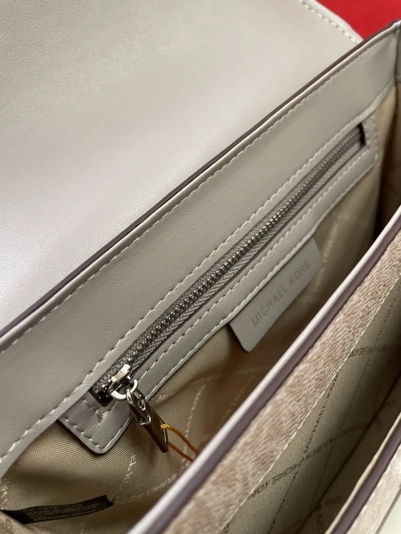 MK H2033 Monogram Crossbody Satchel Bag - Image 9