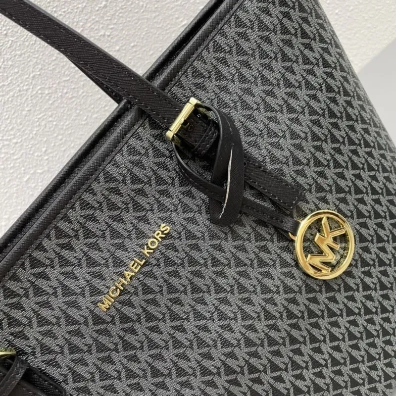 Michael Kors Black Tote Bag Model F005 - Image 4