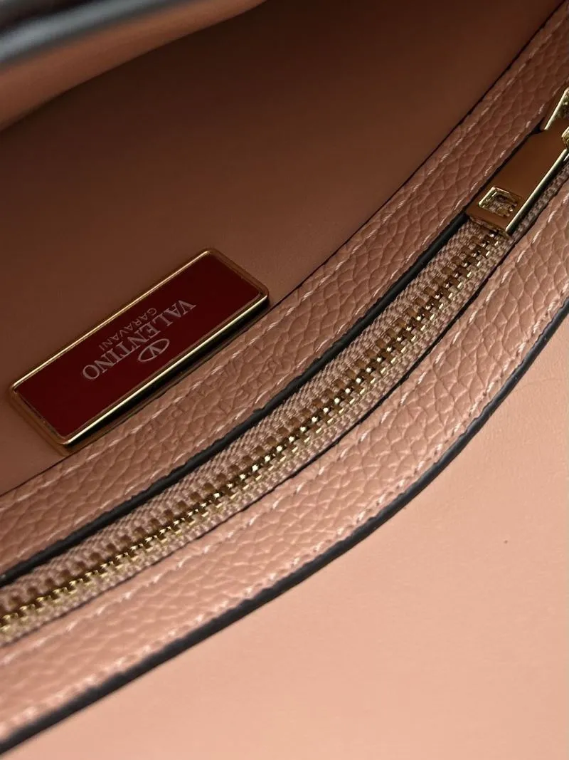 Valentino Pink Rockstud Clutch Bag Model 5028 - Image 8