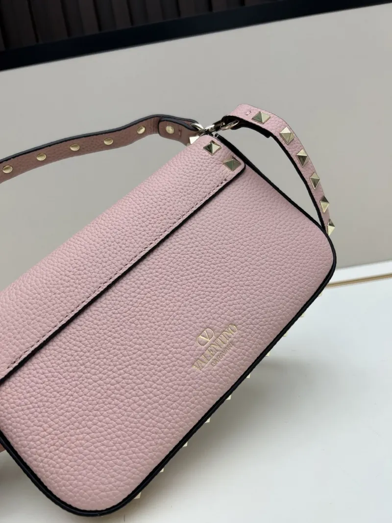 Valentino Pink Rockstud Crossbody Bag 0139 - Image 4