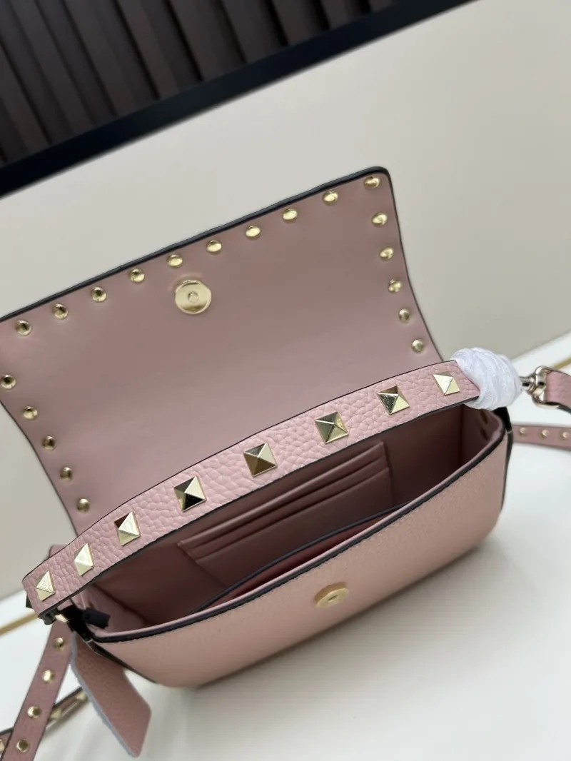 Valentino Pink Rockstud Crossbody Bag 0139 - Image 7