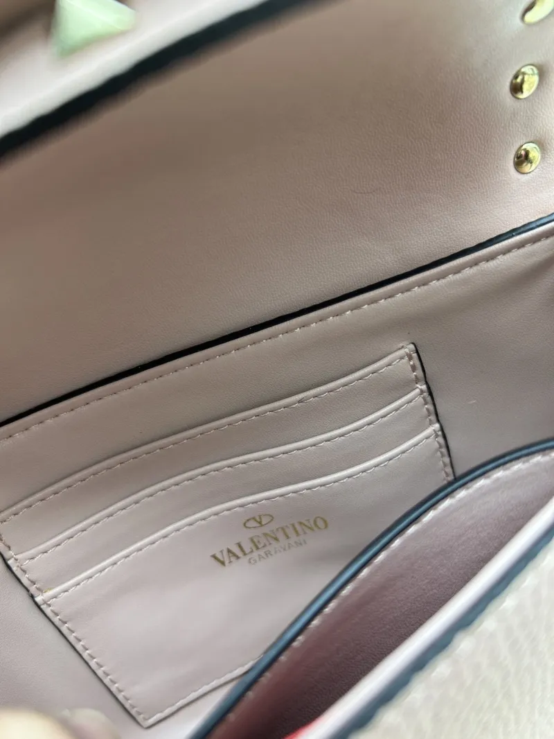 Valentino Pink Rockstud Crossbody Bag 0139 - Image 8