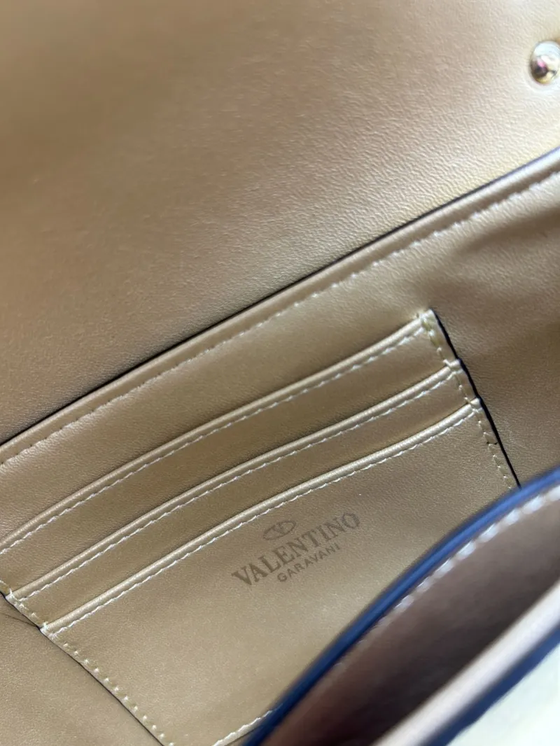 Valentino Gold Rockstud Crossbody Bag 0139 - Image 8