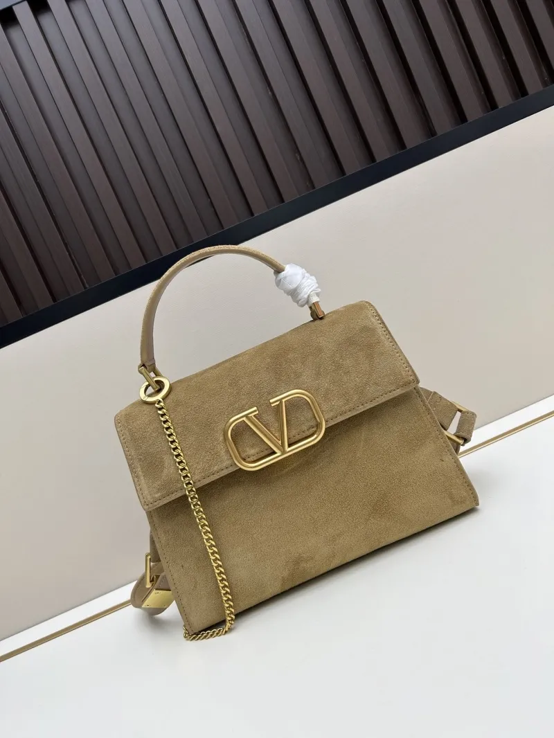 Valentino Suede Handle Crossbody Bag 20259