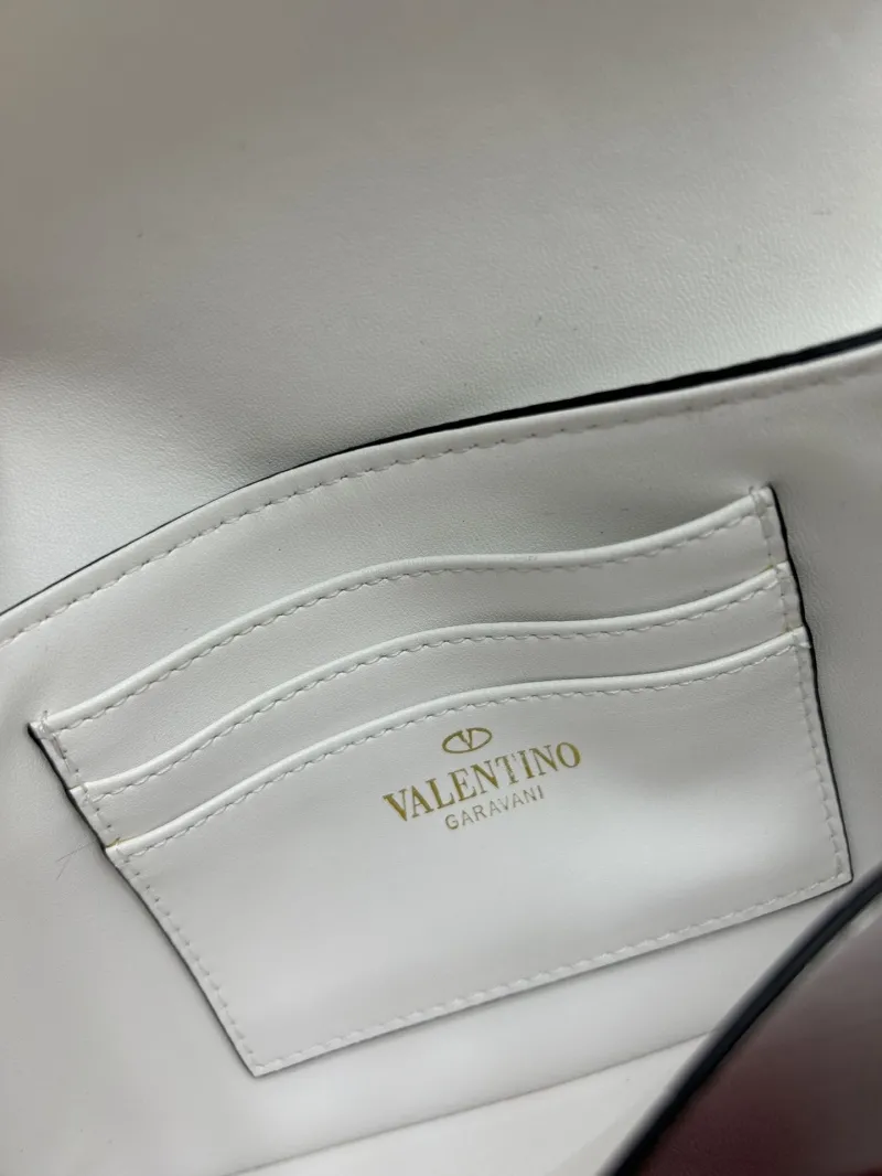 Valentino White Studded Small Crossbody Handbag 0139 - Image 8