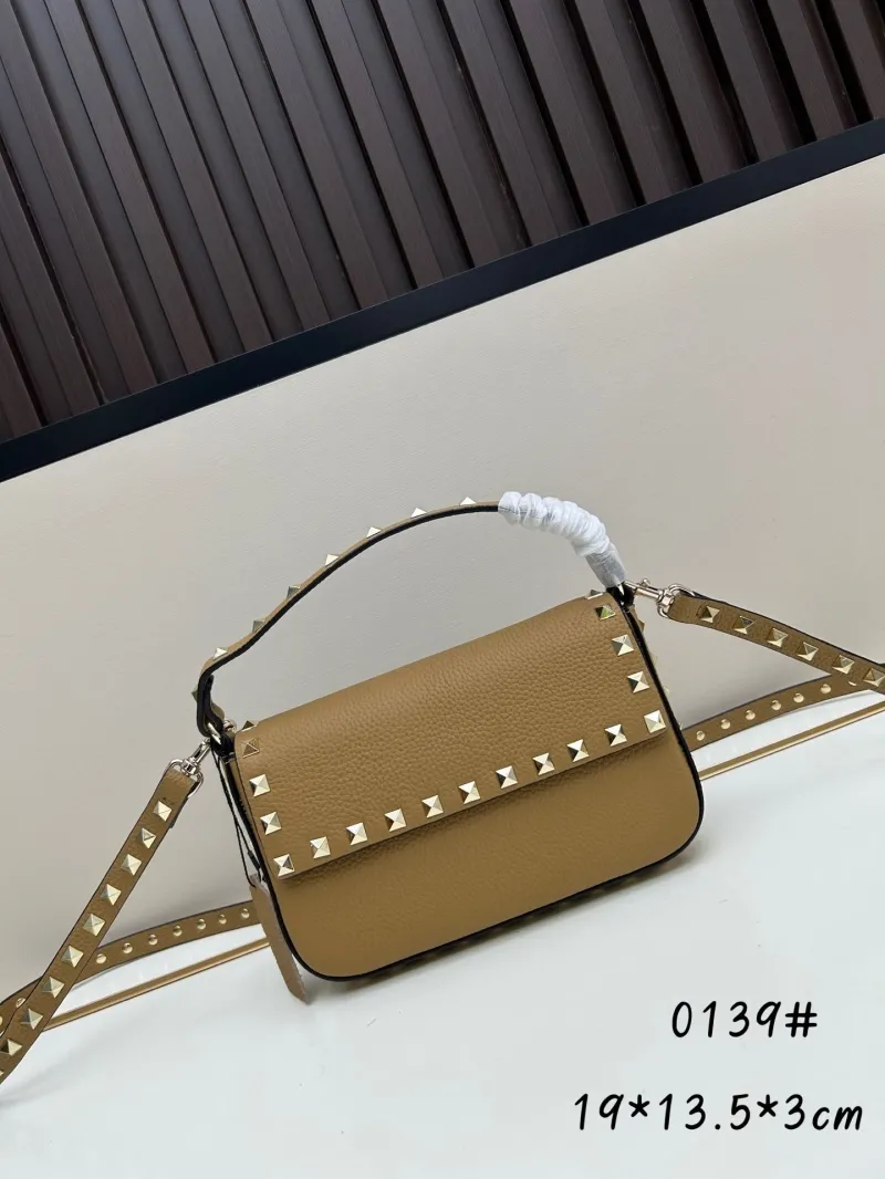 Valentino Studded Handle Crossbody Handbag 0139 - Image 4