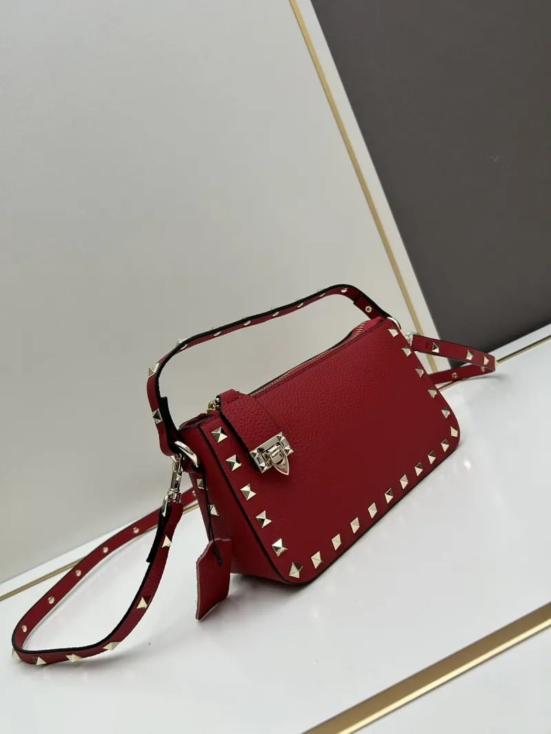 Alternative view of Valentino Red Rockstud Crossbody Shoulder Bag