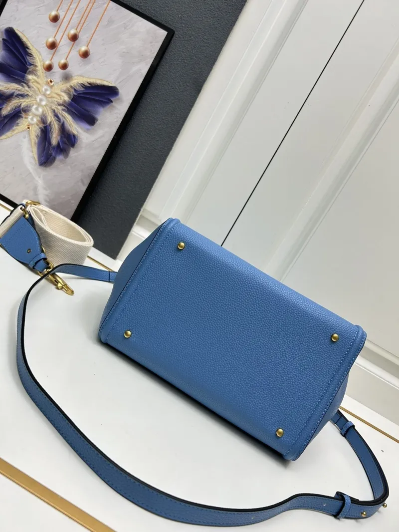 Valentino Blue Large Tote Bag 5041 - Image 6
