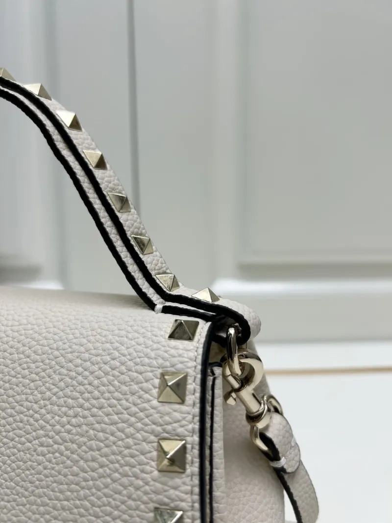 Valentino Off White Studded Crossbody Handbag 9892 - Image 5