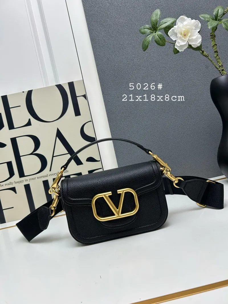 Valentino Black Crossbody Handbag 5026